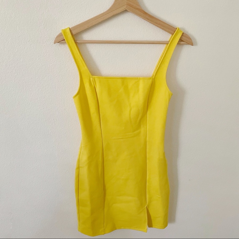 Superdown Laysia Mini Dress in Yellow